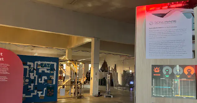 Siren detection at Waterkant exhibition