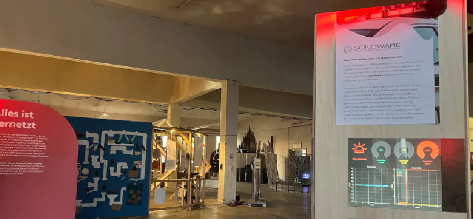 Siren detection at Waterkant exhibition