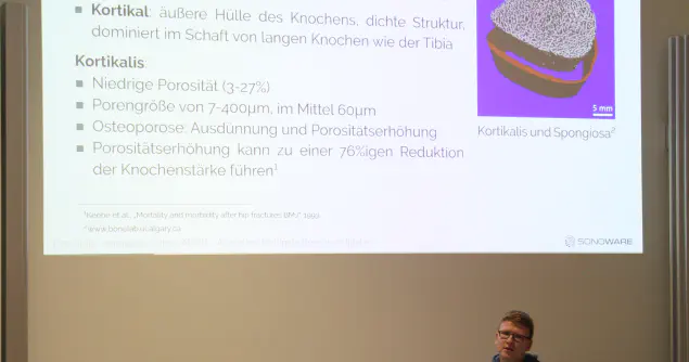 sonoware Presents Initial Development Results of Acoustic Multipath Bone Investigator at VDE DGBMT 'Nacht der Biosignale'