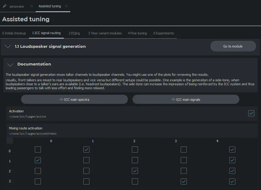 Assisted initial setup